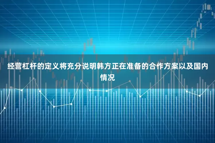 经营杠杆的定义将充分说明韩方正在准备的合作方案以及国内情况